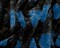 Blue-Black Polyester Check Plaid Double Sided Fleece Knit Fabric By the Yard